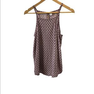 NWOT OLD NAVY Printed Lightweight Casual Loose Fit Tank Top M